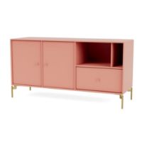 Billede af Montana Mega 200803 Skænk med ben 115,2x38 cm - 151 Rhubarb / Brass 