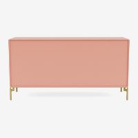 Billede af Montana Mega 200803 Skænk med ben 115,2x38 cm - 151 Rhubarb / Brass 