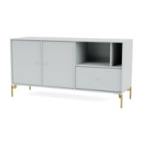 Billede af Montana Mega 200803 Skænk med ben 115,2x38 cm - 156 Oyster / Brass 