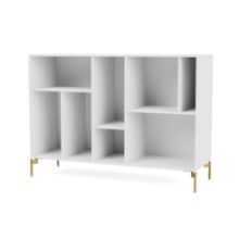 Billede af Montana Mega 201201 Skænk med ben 115,2x38 cm - 101 NewWhite / Brass 