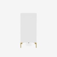 Billede af Montana Mega 201201 Skænk med ben 115,2x38 cm - 101 NewWhite / Brass 