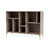 Billede af Montana Mega 201201 Skænk med ben 115,2x38 cm - 137 Mushroom / Brass 