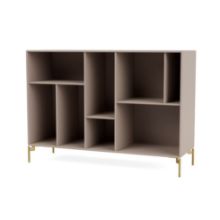 Billede af Montana Mega 201201 Skænk med ben 115,2x38 cm - 137 Mushroom / Brass 