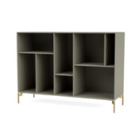 Billede af Montana Mega 201201 Skænk med ben 115,2x38 cm - 144 Fennel / Brass  