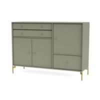 Billede af Montana Mega 201202 Skænk med ben 115,2x38 cm - 144 Fennel / Brass