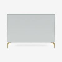 Billede af Montana Mega 201202 Skænk med ben 115,2x38 cm - 156 Oyster / Brass 