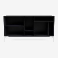 Billede af Montana Mega 200801 Skænk med ben 115,2x38 cm - 04 Anthracite / Snow