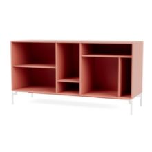 Billede af Montana Mega 200801 Skænk med ben 115,2x38 cm - 151 Rhubarb / Snow