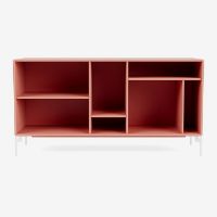 Billede af Montana Mega 200801 Skænk med ben 115,2x38 cm - 151 Rhubarb / Snow