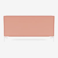 Billede af Montana Mega 200801 Skænk med ben 115,2x38 cm - 151 Rhubarb / Snow