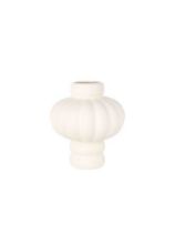 Billede af Louise Roe Balloon Vase #02 H: 20 cm - Ceramic Raw White
