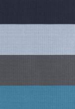 Billede af Woodnotes Fourways Carpet Sewn Edges 140x200 cm - Turquoise/Dark Blue