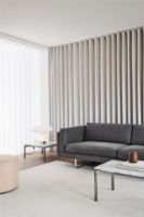 Billede af Erik Jørgensen EJ 280 2 Pers. Sofa 100 L: 240 cm - Foss 772/Børstet Krom