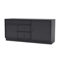 Billede af Montana Mega 200802 Skænk med sokkel 7 cm 115,2x38 cm - 04 Anthracite 