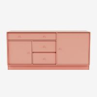 Billede af Montana Mega 200802 Skænk med sokkel 7 cm 115,2x38 cm - 151 Rhubarb 