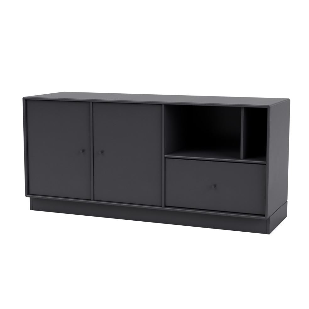 Billede af Montana Mega 200803 Skænk med sokkel 7 cm 115,2x38 cm - 04 Anthracite 