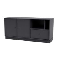 Billede af Montana Mega 200803 Skænk med sokkel 7 cm 115,2x38 cm - 04 Anthracite 