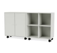 Billede af Montana Selection Pair Skænk på hjul 139,2x69,6x38 cm - 09 Nordic