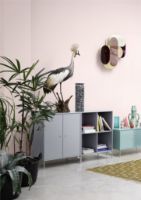 Billede af Montana Selection Pair Skænk med ben 139,2x69,6x38 cm - 101 New White / Brass