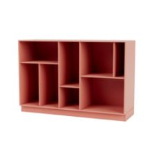 Billede af Montana Mega 201201 Skænk med sokkel 7 cm 115,2x38 cm - 151 Rhubarb 