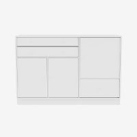 Billede af Montana Mega 201202 Skænk med sokkel 7 cm 115,2x38 cm - 101 NewWhite