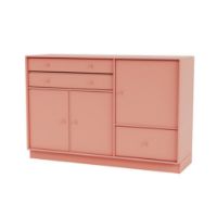 Billede af Montana Mega 201202 Skænk med sokkel 7 cm 115,2x38 cm - 151 Rhubarb 