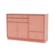 Billede af Montana Mega 201202 Skænk med sokkel 7 cm 115,2x38 cm - 151 Rhubarb 