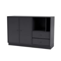 Billede af Montana Mega 201203 Skænk med sokkel 7 cm 115,2x38 cm - 04 Anthracite