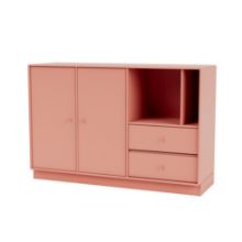 Billede af Montana Mega 201203 Skænk med sokkel 7 cm 115,2x38 cm - 151 Rhubarb