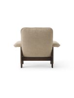 Billede af Audo Copenhagen Brasilia Lounge Chair SH: 39 cm - Dark Stained Oak/Bouclé 02