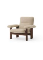 Billede af Audo Copenhagen Brasilia Lounge Chair - Walnut/Bouclé 02