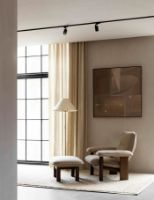 Billede af Audo Copenhagen Brasilia Ottoman H: 40 cm - Dark Stained Oak/Bouclé 02