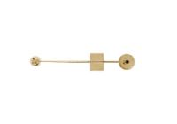 Billede af Audo Copenhagen Interconnect Candleholder H: 41,5 cm - Polished Brass