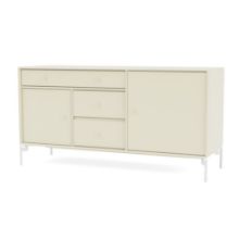 Billede af Montana Mega 200802 Skænk med ben 115,2x38 cm - 150 Vanilla / Snow 