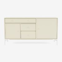 Billede af Montana Mega 200802 Skænk med ben 115,2x38 cm - 150 Vanilla / Snow 