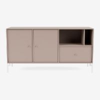 Billede af Montana Mega 200803 Skænk med ben 115,2x38 cm - 137 Mushroom / Snow