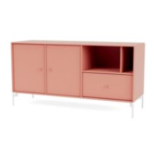 Billede af Montana Mega 200803 Skænk med ben 115,2x38 cm - 151 Rhubarb / Snow