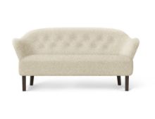Billede af Audo Copenhagen Ingeborg 2,5 Pers. Signatur Sofa L: 160 cm - Sacho Zero Boucle 001/Røget Eg