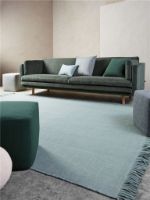 Billede af Juul 954 2 Pers. Sofa m. 2 Armpuder L: 220 cm - Amdal 130/Lakeret Eg