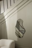 Billede af Ferm Living Pond Spejl Stor H: 110 cm - Dark Chrome 