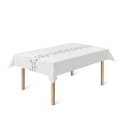 Billede af Kähler Hammershøi Jul Dug 150x270 cm - Hvid m. Deko 