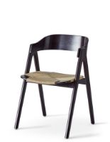 Billede af Findahl by Hammel METTE Spisebordsstol SH: 45 cm - Sortlakeret Bøg/Natur
