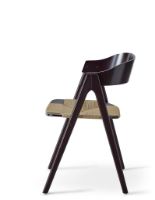 Billede af Findahl by Hammel METTE Spisebordsstol SH: 45 cm - Sortlakeret Bøg/Natur