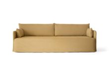 Billede af Audo Copenhagen Offset 3 Pers. Sofa med Løst Betræk L: 228 cm - Cotlin Wheat