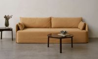 Billede af Audo Copenhagen Offset 3 Pers. Sofa med Løst Betræk L: 228 cm - Cotlin Wheat