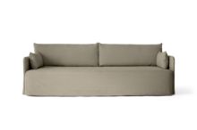 Billede af Audo Copenhagen Offset 3 Pers. Sofa med Løst Betræk L: 228 cm - Cotlin Poppy Seed
