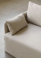 Billede af Audo Copenhagen Løst Sofabetræk Offset 3 Pers. L: 228 cm - Cotlin Oat 