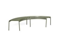 Billede af HAY Palissade Park Bench Incl. Middle Leg L: 218 cm - Olive  