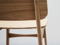 Billede af Duus & Møller Hippo Spisebordsstol SH: 45 cm - Massiv eg 