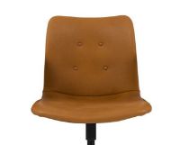 Billede af Bent Hansen Primum Stol Drejestel SH: 45 cm - Adrian Cognac Læder/Sort Stål  UDSTILLINGSMODEL 